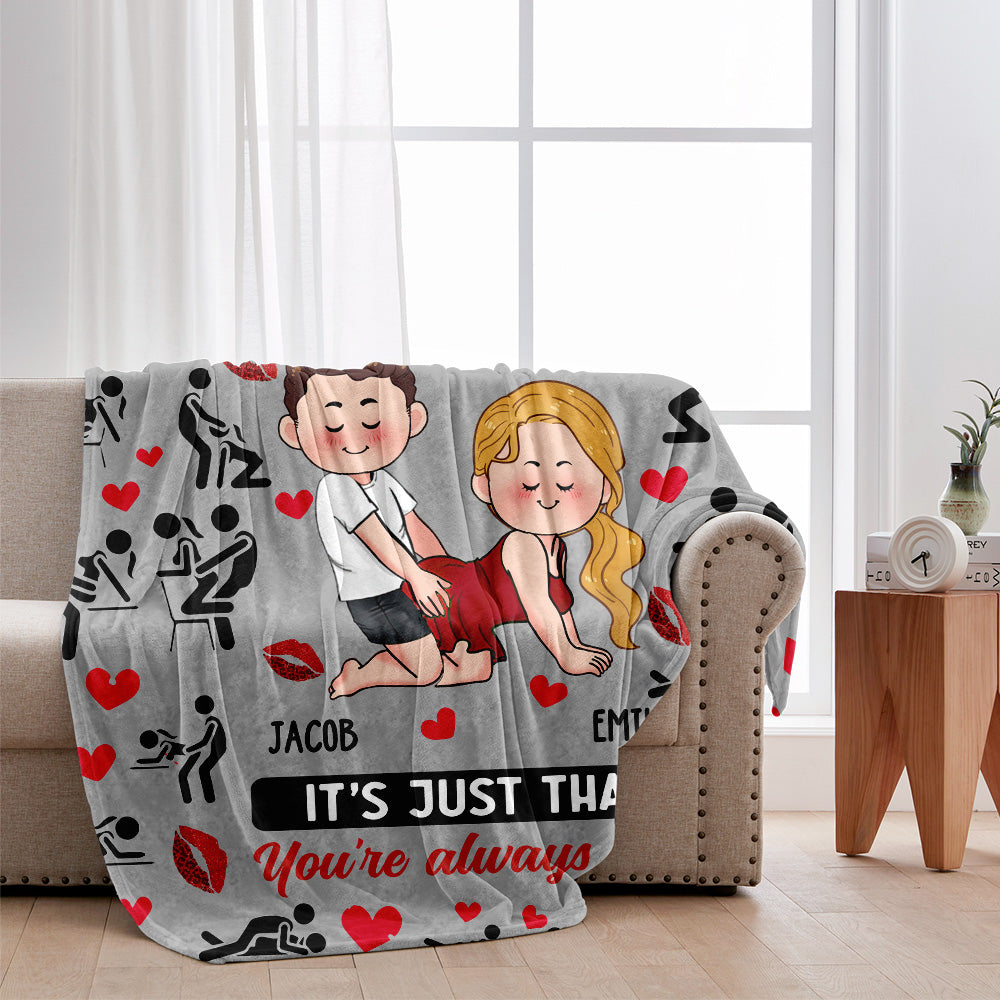 Because You Are Always Sexy - Personalized Couple Blanket