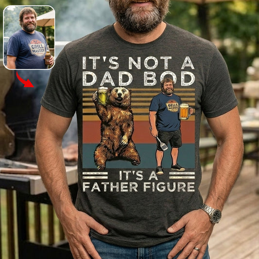 It's Not A Dad Bod Beer Bear - Personalized Father Wash T-Shirt