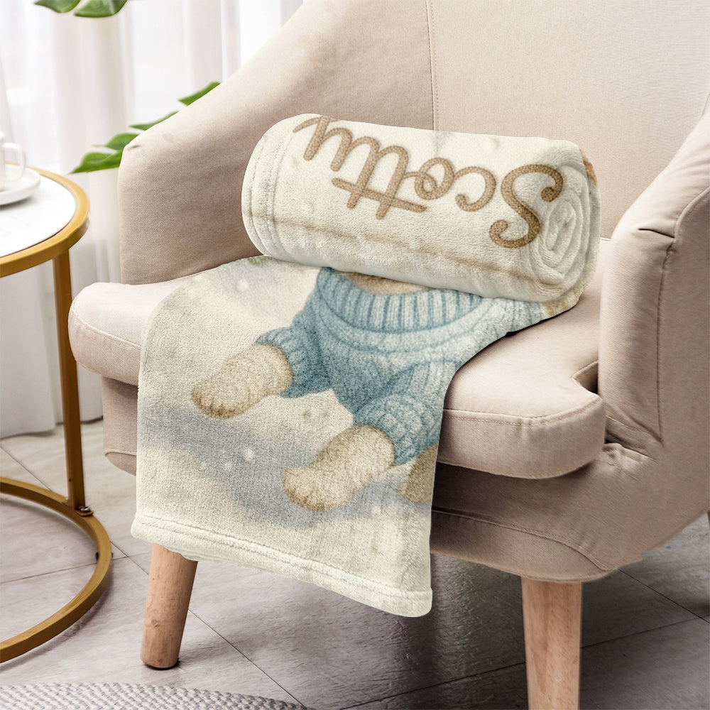 Love Dog And Cat, Custom Pet Blanket From Any Photo - Personalized Dog Blanket