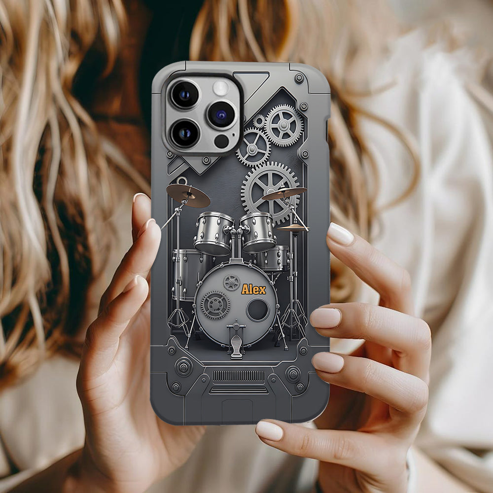 Drummer Life - Personalized Drummer Full Print Phone Case