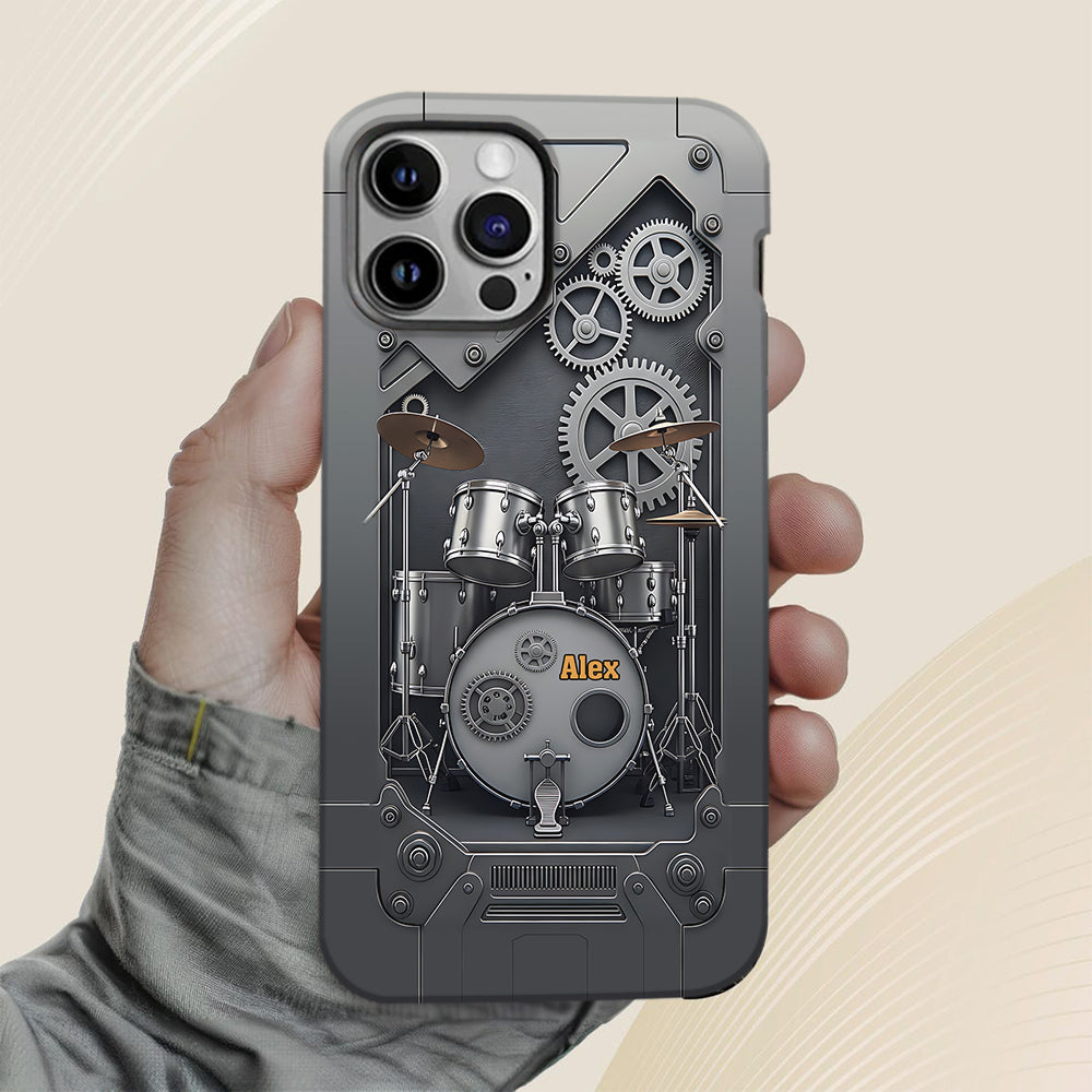 Drummer Life - Personalized Drummer Full Print Phone Case