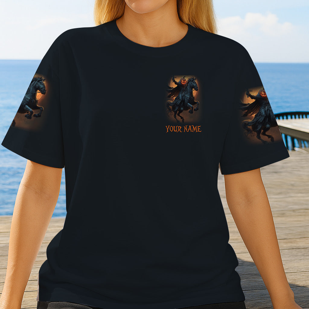 Hello Darkness - Personalized Skull All Over Shirt