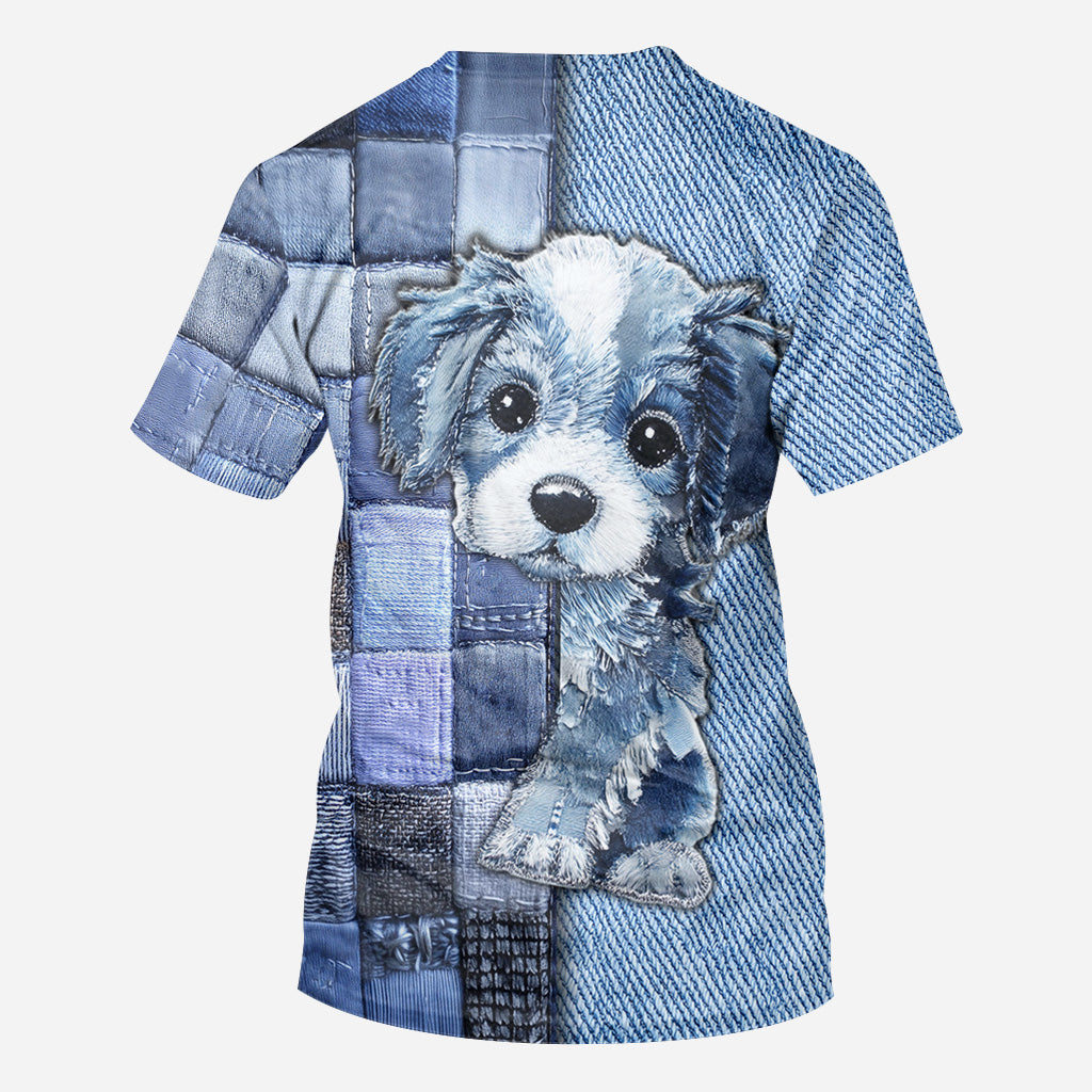 Love Golden Retriever - Personalized Dog All Over Shirt