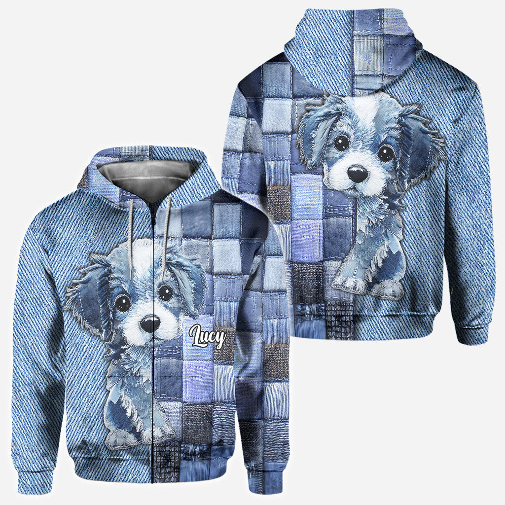 Love Golden Retriever - Personalized Dog All Over Shirt