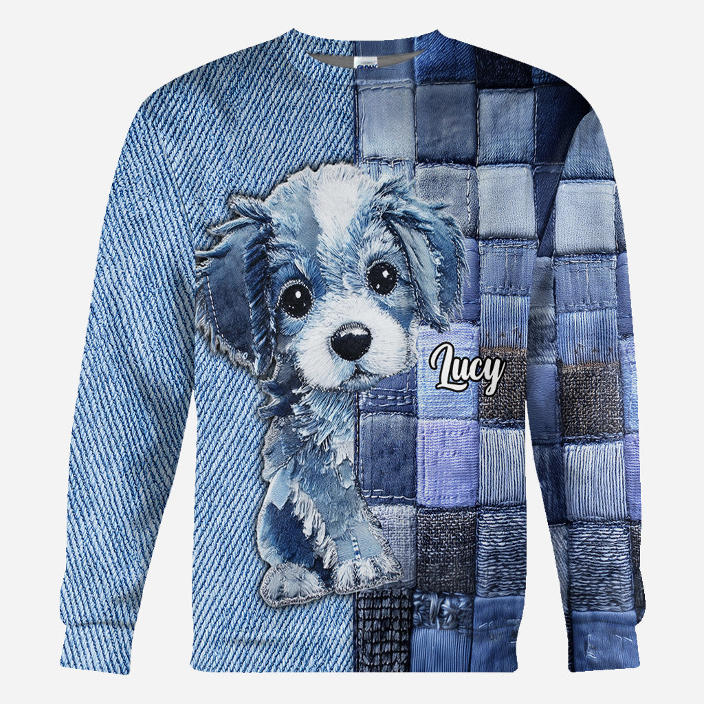 Love Golden Retriever - Personalized Dog All Over Shirt