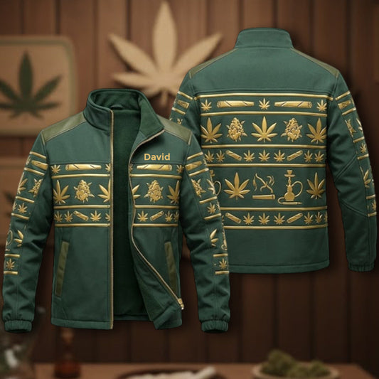 Support Your Local Farmers - Personalized Weed Zip Jacket