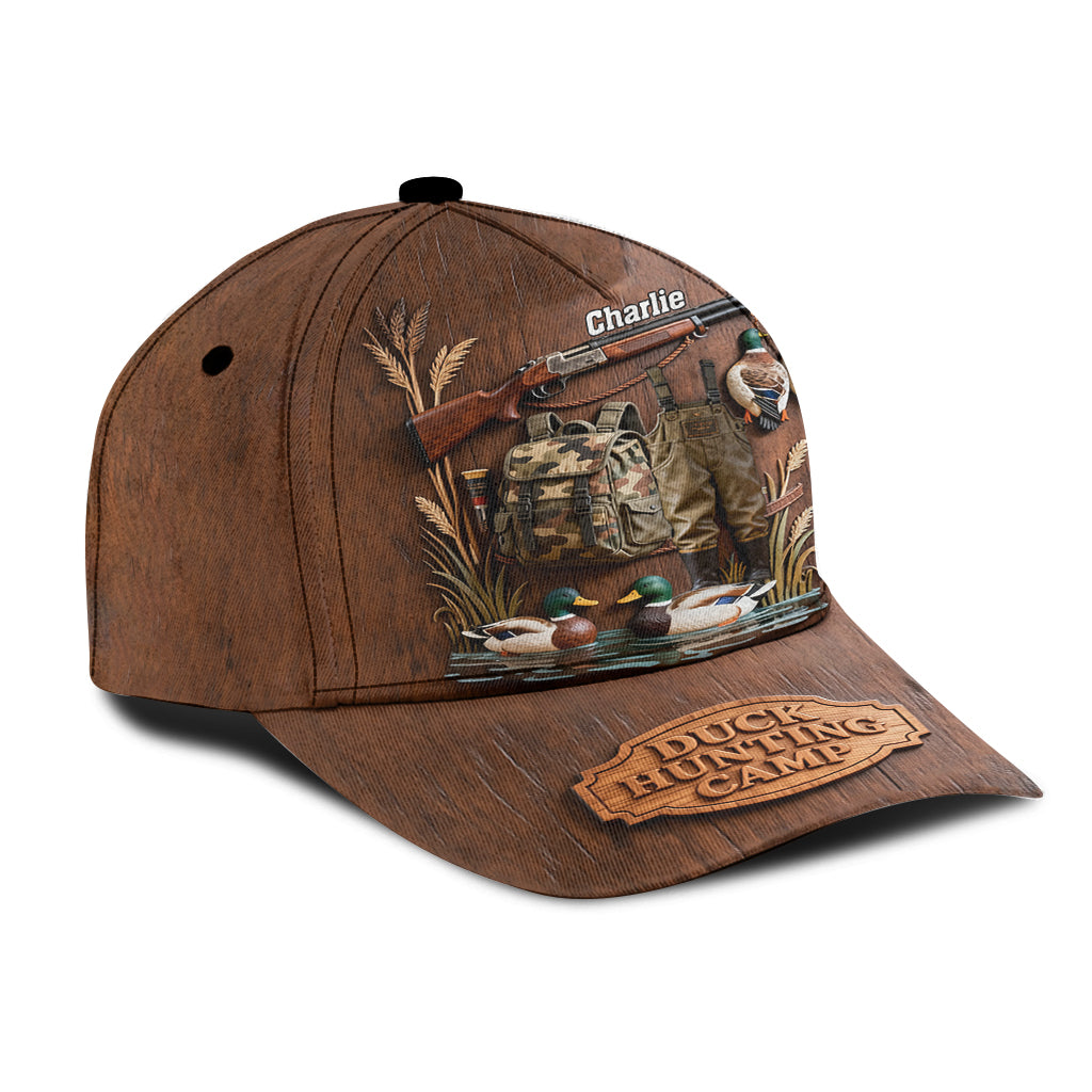 Duck Hunting Season - Personalized Hunting Classic Cap
