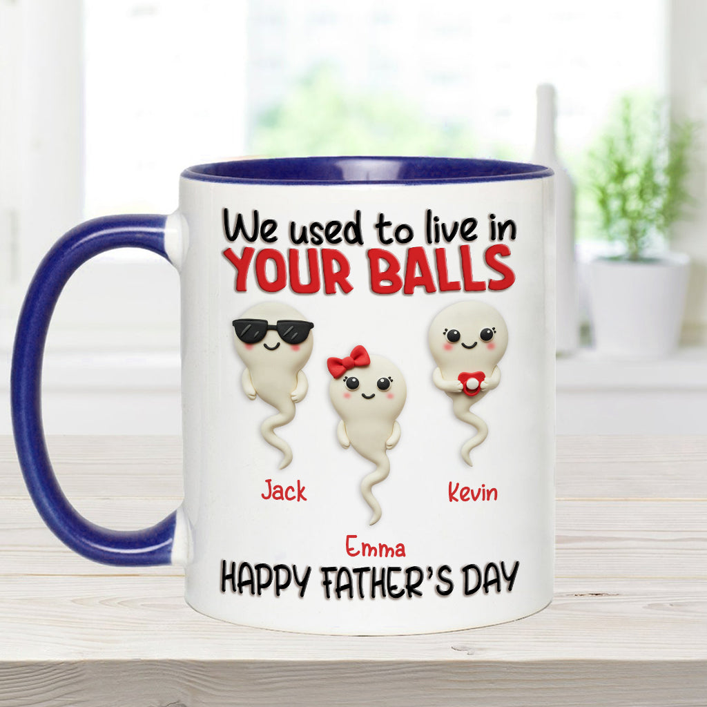 Thanks Mom - Personalized Mother Accent Mug