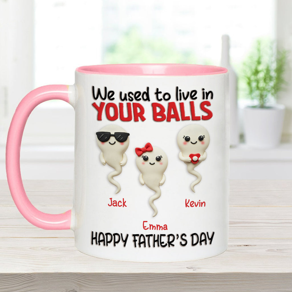 Thanks Mom - Personalized Mother Accent Mug