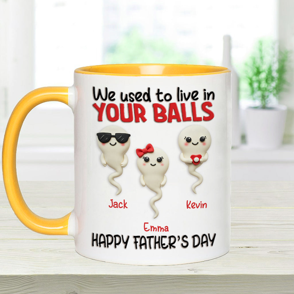 Thanks Mom - Personalized Mother Accent Mug