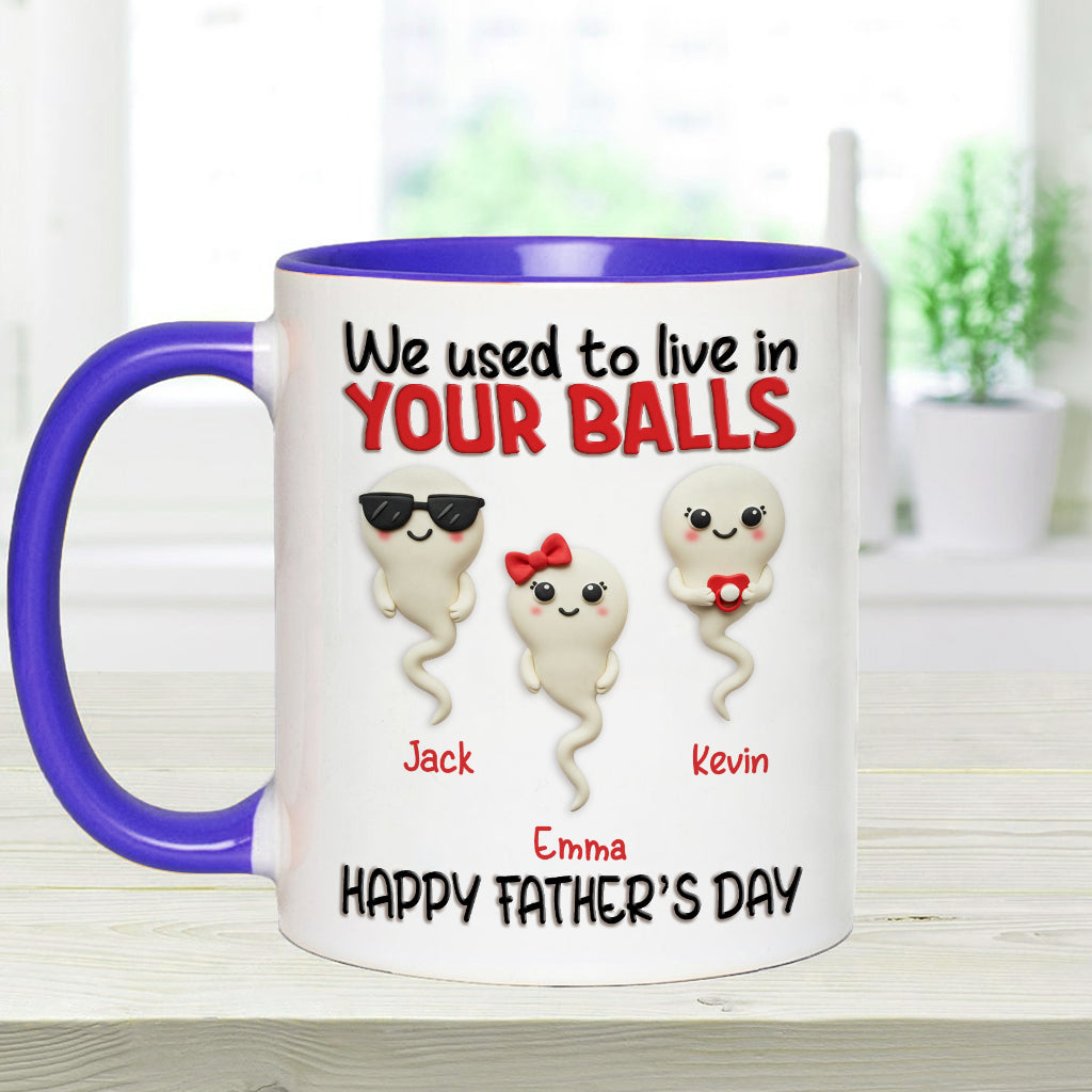 Thanks Mom - Personalized Mother Accent Mug