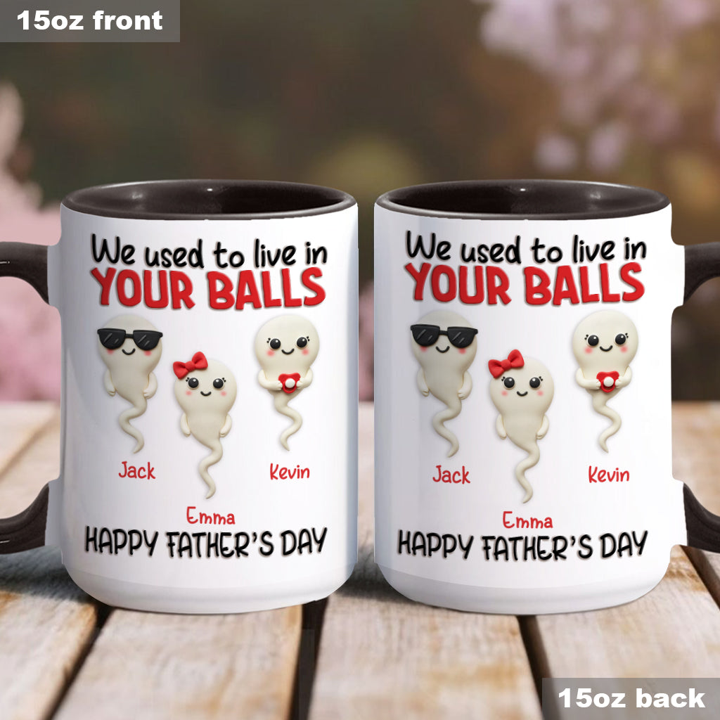 Thanks Mom - Personalized Mother Accent Mug