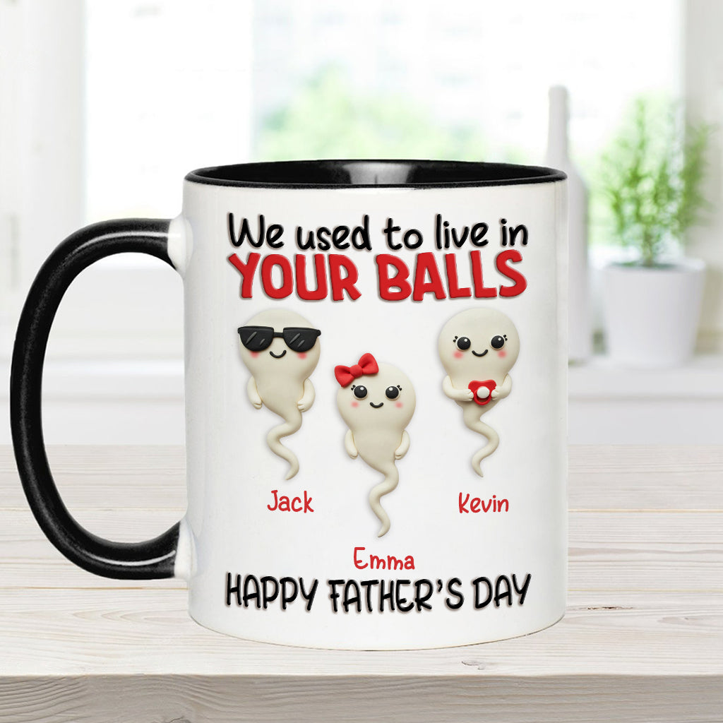 Thanks Mom - Personalized Mother Accent Mug