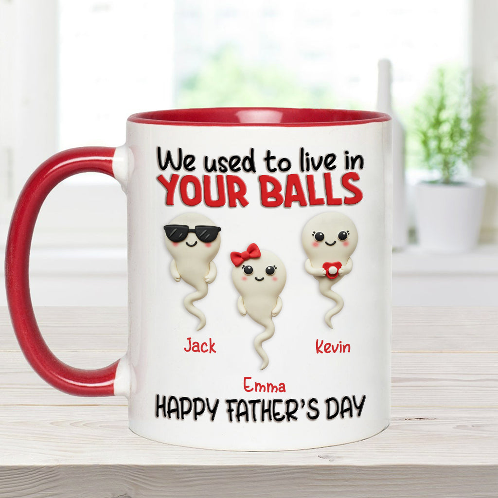 Thanks Mom - Personalized Mother Accent Mug