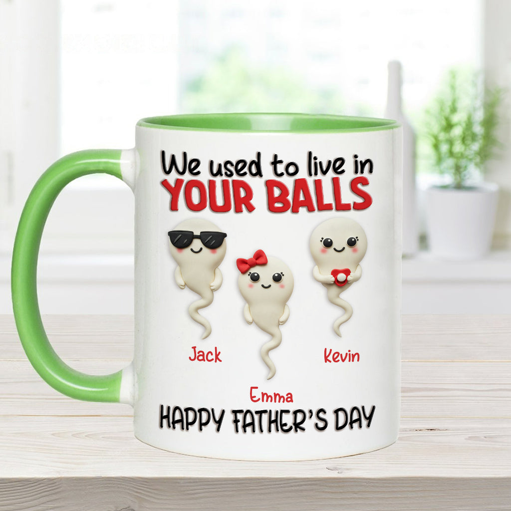 Thanks Mom - Personalized Mother Accent Mug