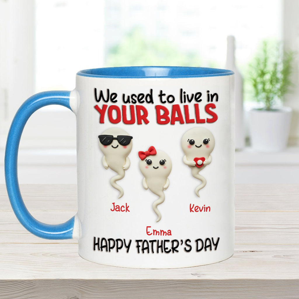 Thanks Mom - Personalized Mother Accent Mug