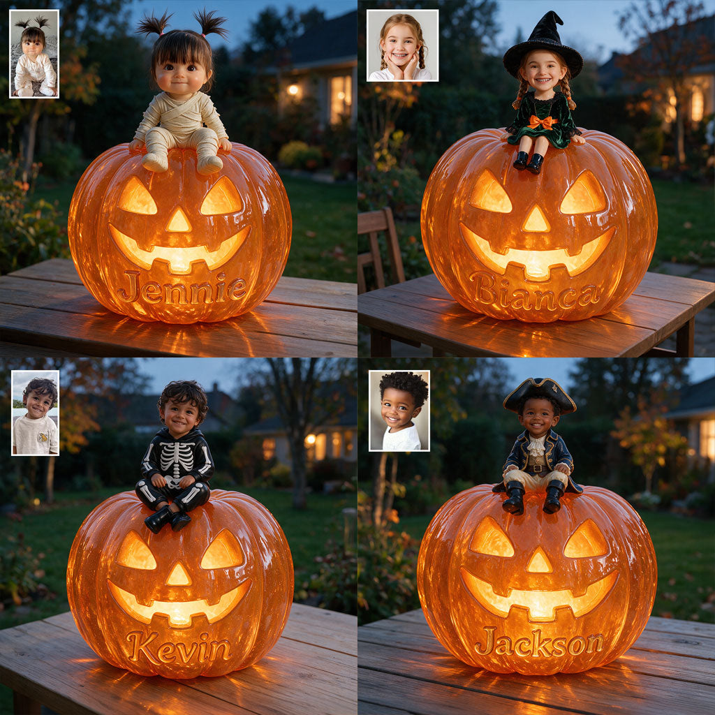 Little Pumpkin - Personalized Kid Solar Acrylic Light