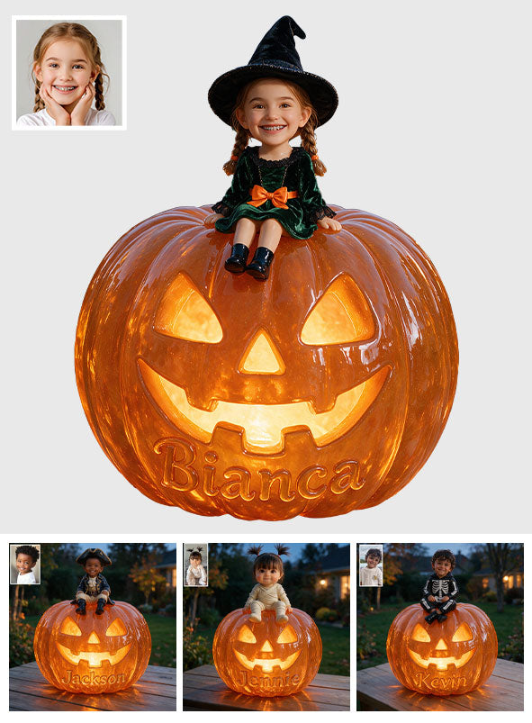 Little Pumpkin - Personalized Kid Solar Acrylic Light