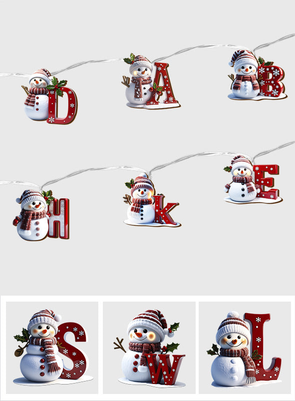 Happy Family - Personalized Family String Lights