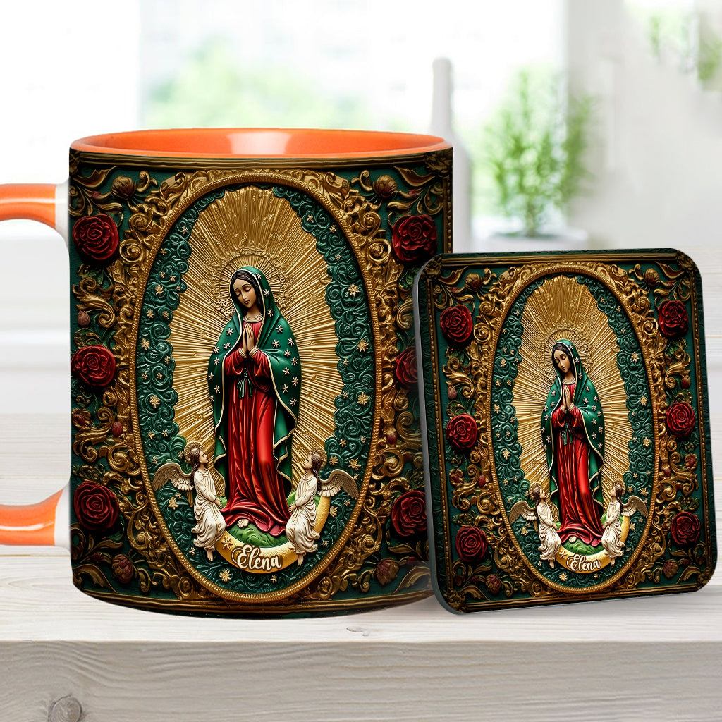 Our Lady Of Guadalupe - Personalized Christian Accent Mug