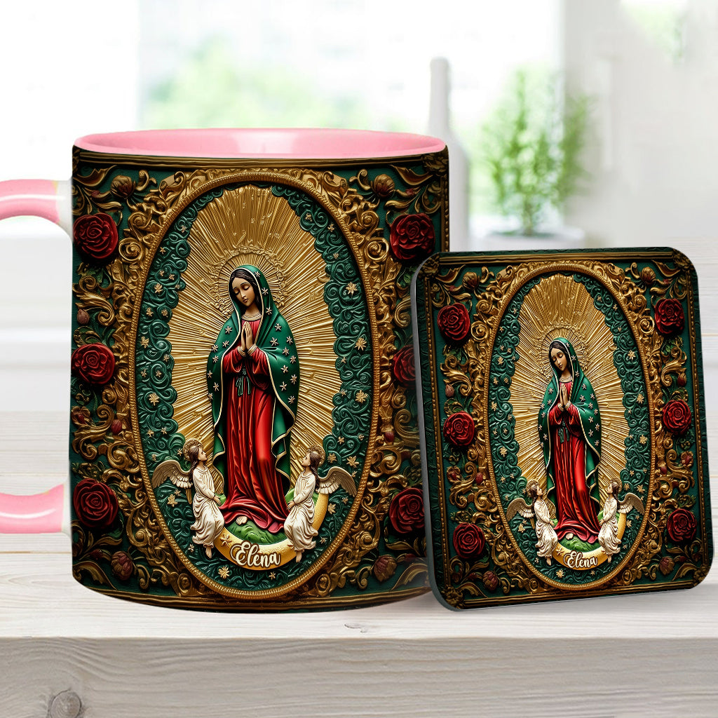 Our Lady Of Guadalupe - Personalized Christian Accent Mug