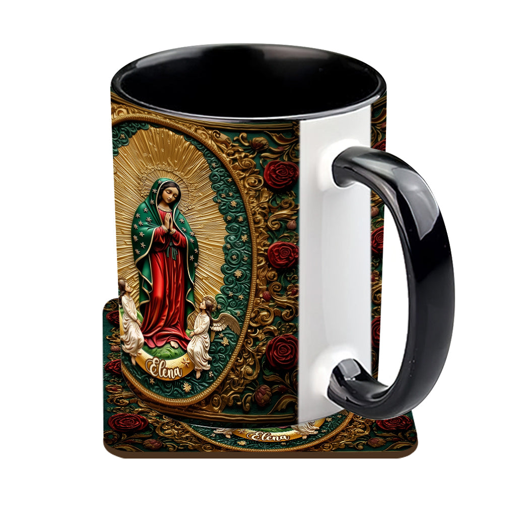 Our Lady Of Guadalupe - Personalized Christian Accent Mug