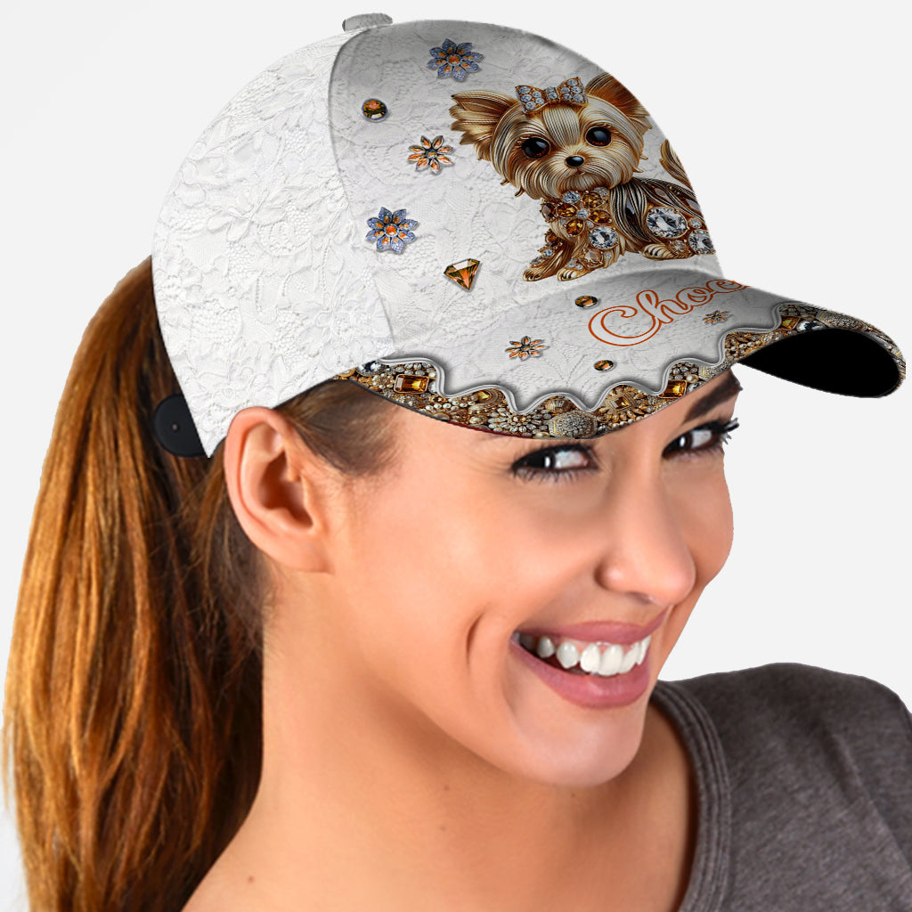 I Love My Dogs - Personalized Dog Classic Cap