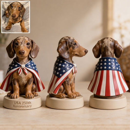 250th Anniversary - Personalized Dog Premium 3D Figurine