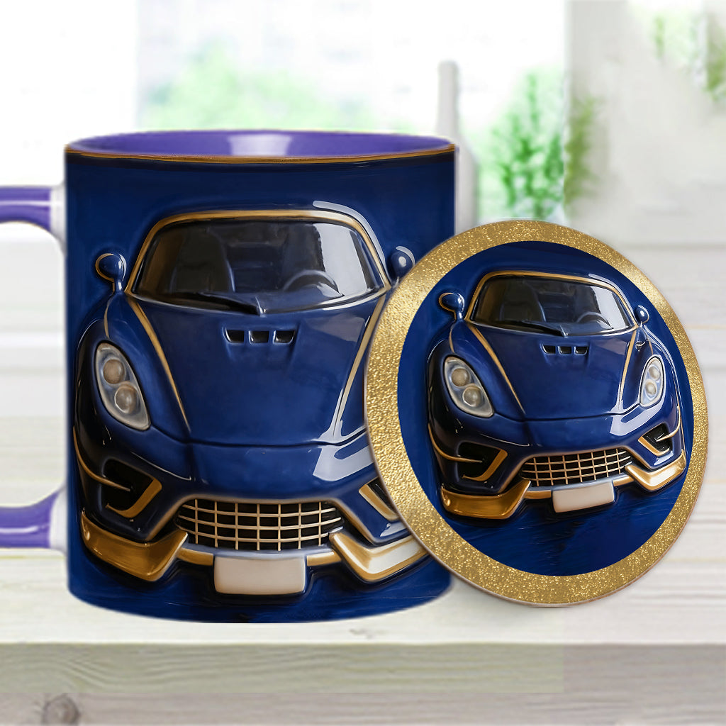 Your Car - Personalized Car Lover Accent Mug & Coaster