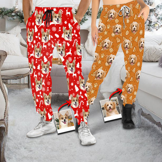 Custom Photo Unisex Sweatpants - gift for anyone, cat lover - Personalized Unisex Sweatpants
