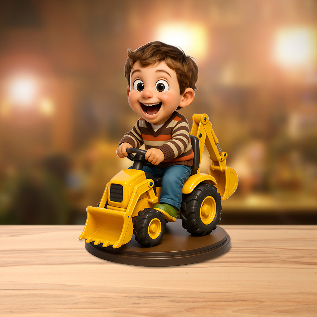 Custom Figure From Any Photo - Personalized Kid Custom Shaped Acrylic Plaque