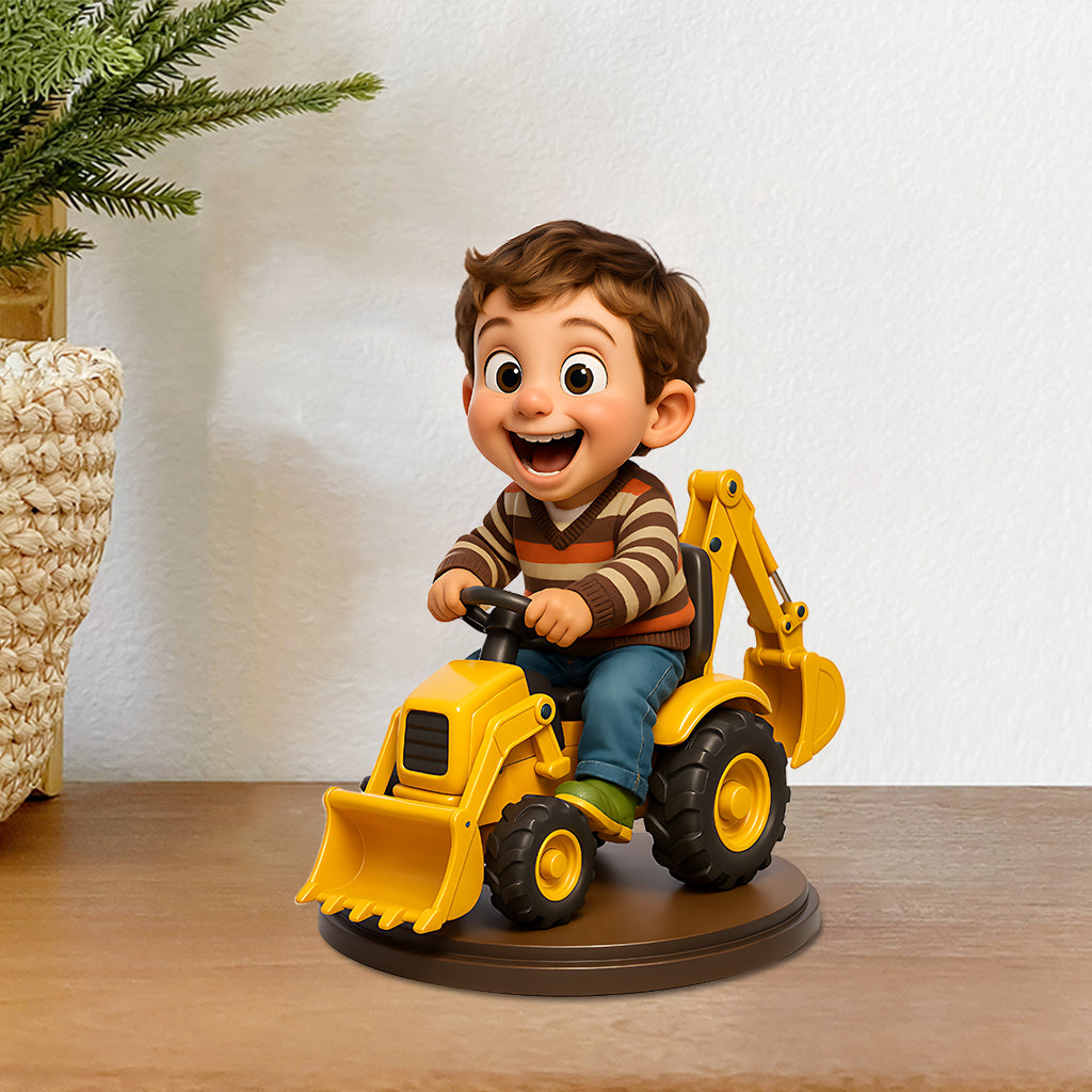 Custom Figure From Any Photo - Personalized Kid Custom Shaped Acrylic Plaque