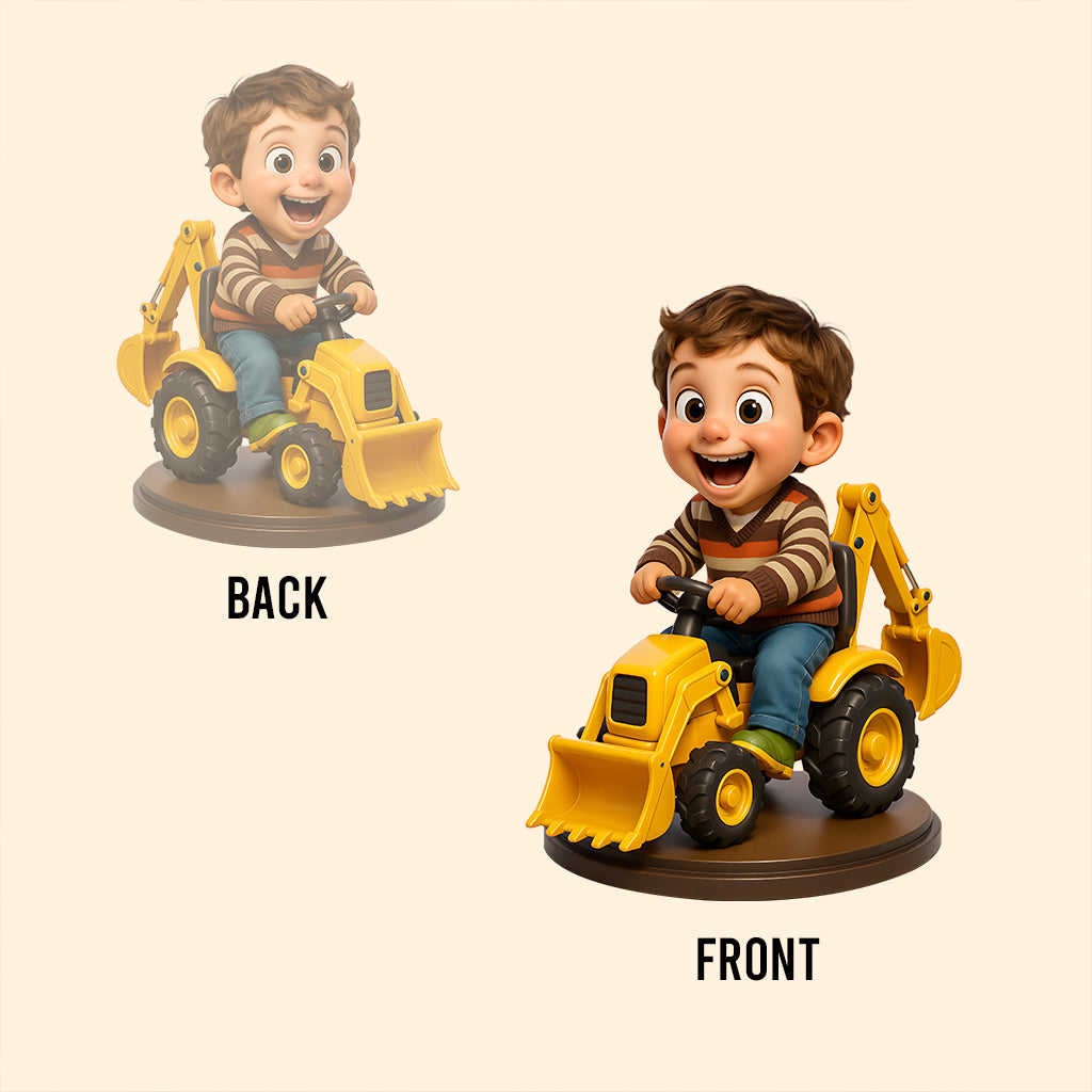 Custom Figure From Any Photo - Personalized Kid Custom Shaped Acrylic Plaque