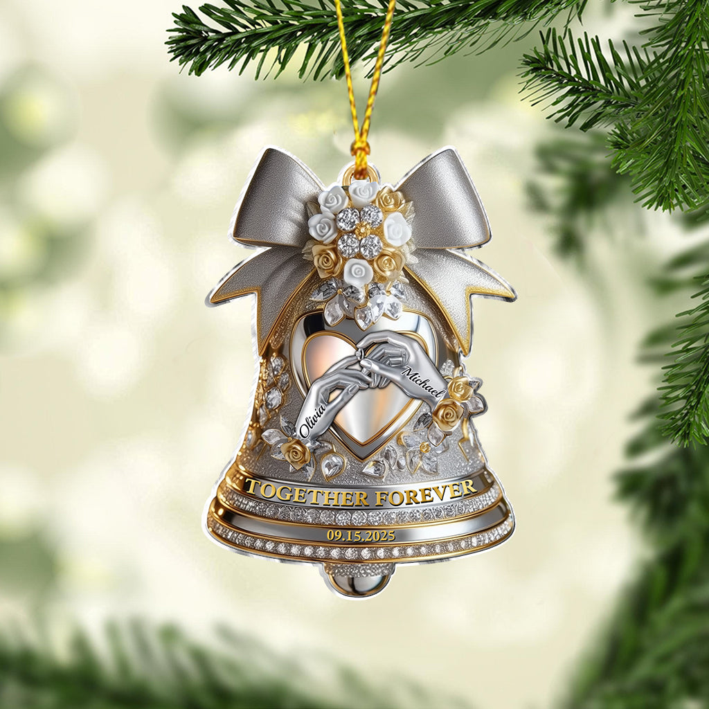 Together Forever - Personalized Couple Ornament