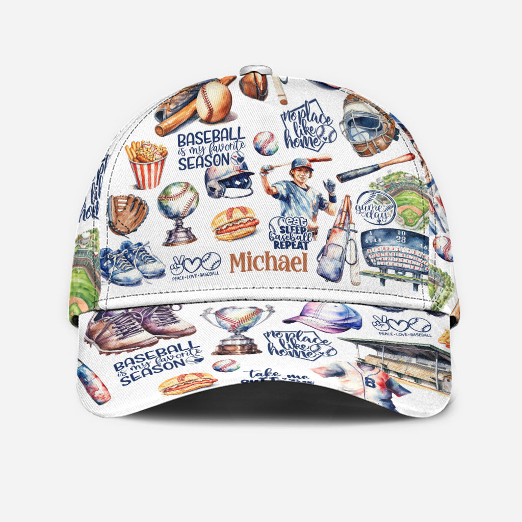 Love Baseball Season - Personalized Baseball Classic Cap