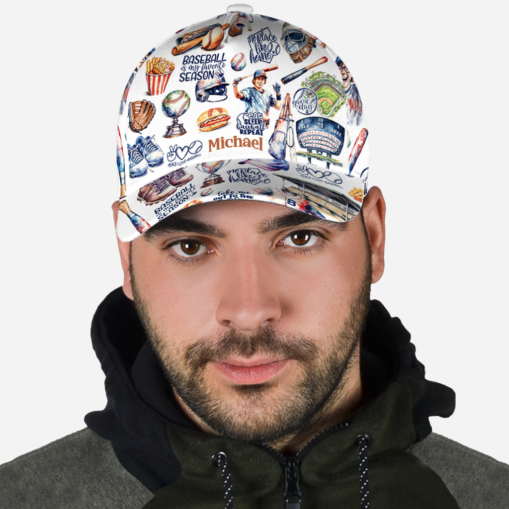 Love Baseball Season - Personalized Baseball Classic Cap