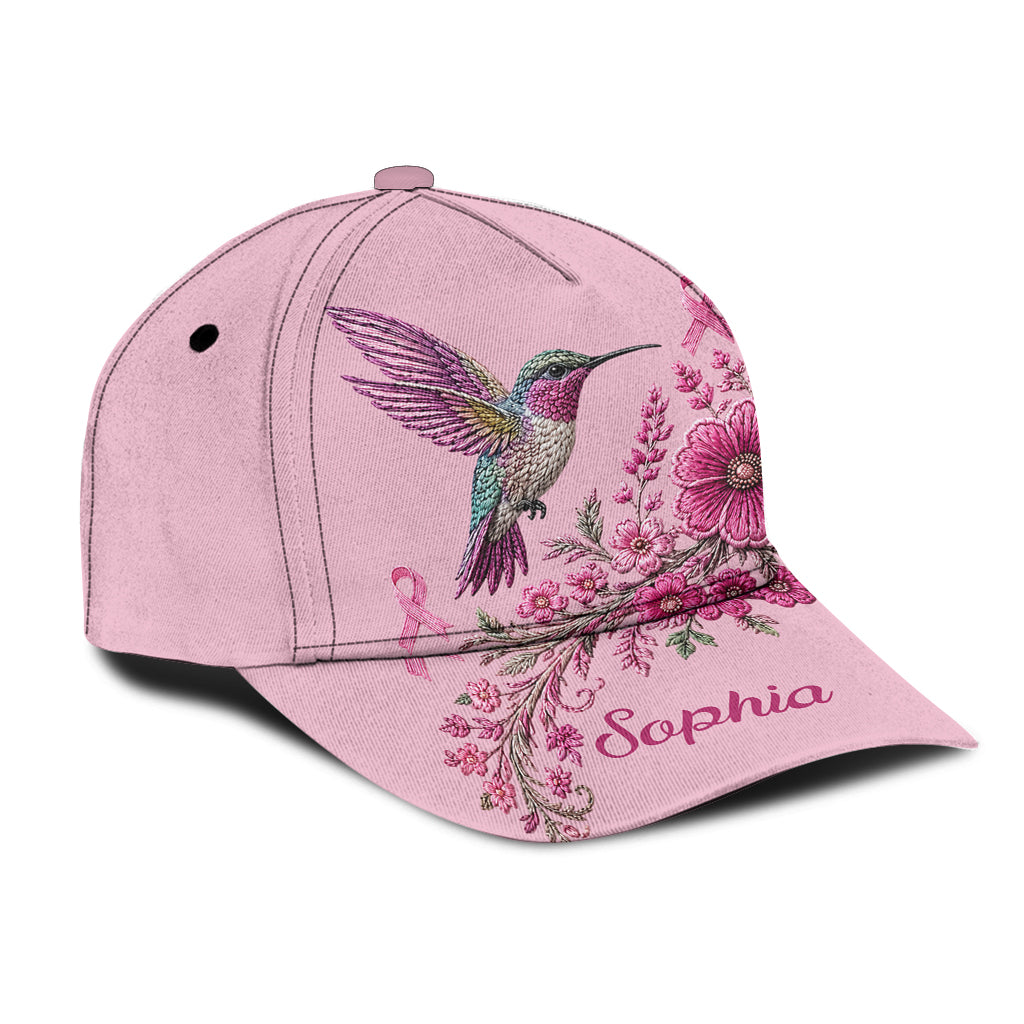Faith Hope Love - Personalized Breast Cancer Awareness Classic Cap