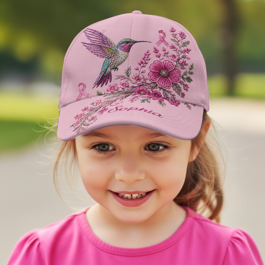 Faith Hope Love - Personalized Breast Cancer Awareness Classic Cap
