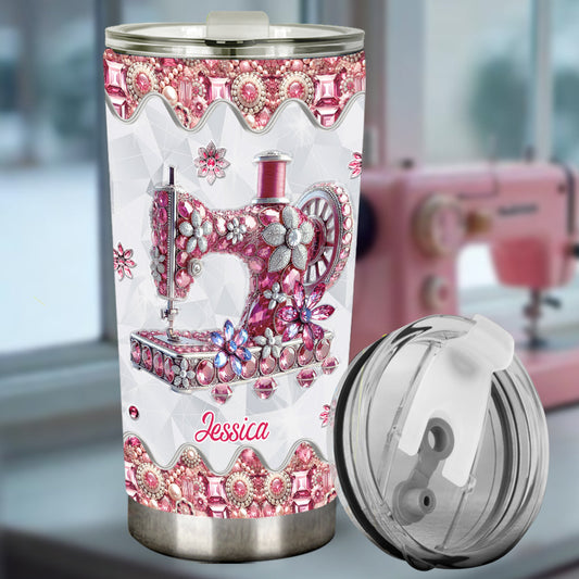 Love Sewing - Personalized Sewing Tumbler