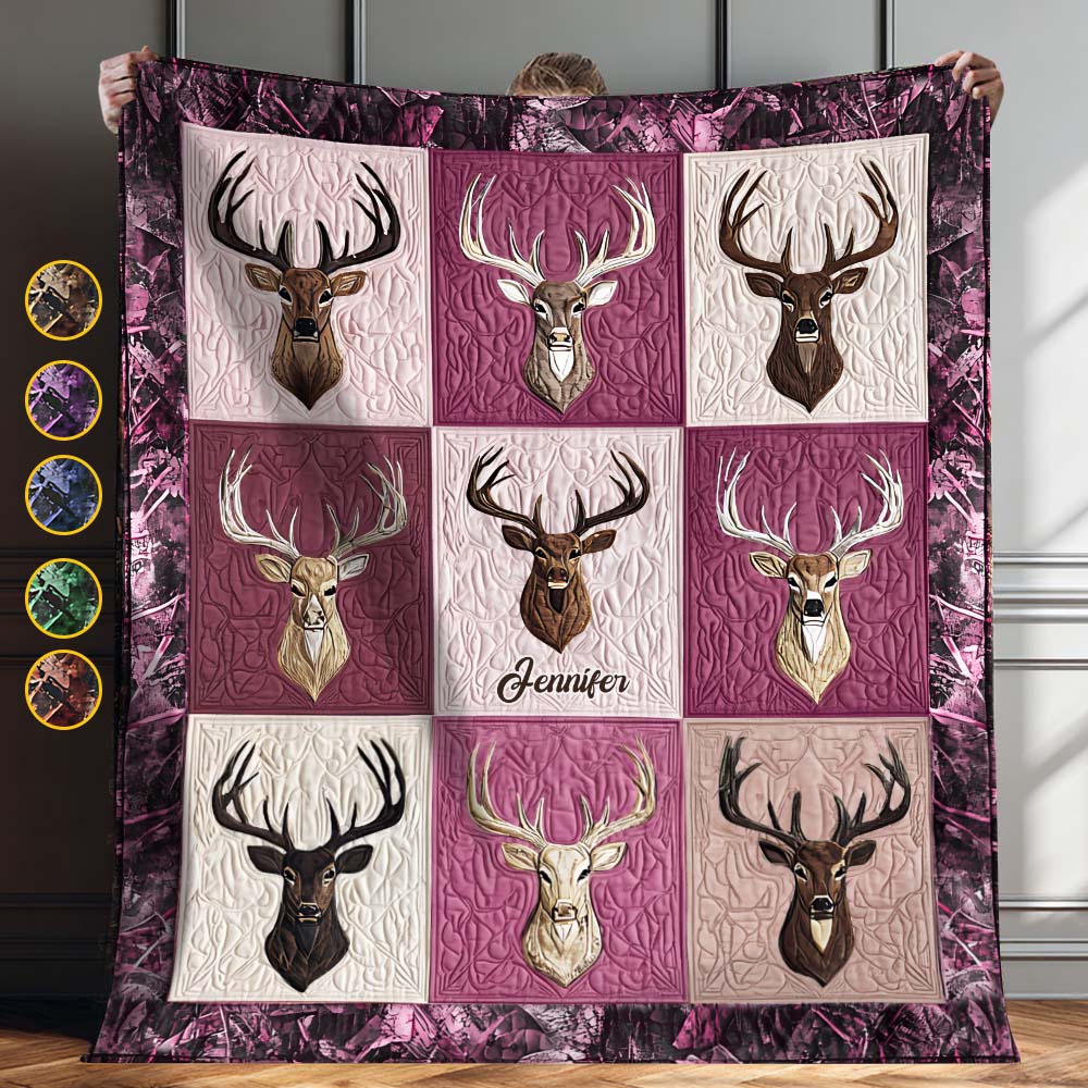 Country Girl - Personalized Hunting Blanket