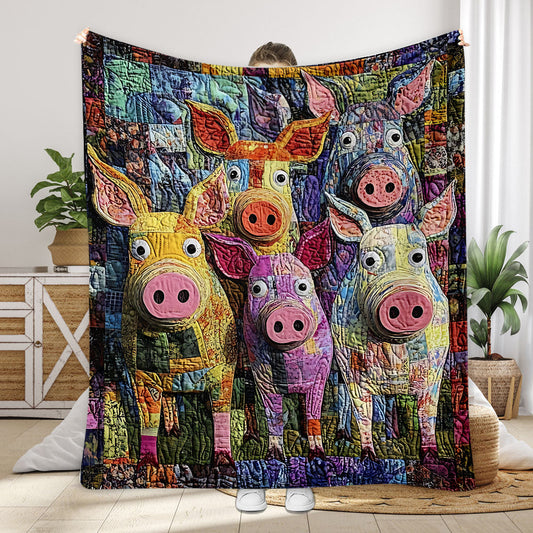 Adorable Pigs - Pig Lover Blanket