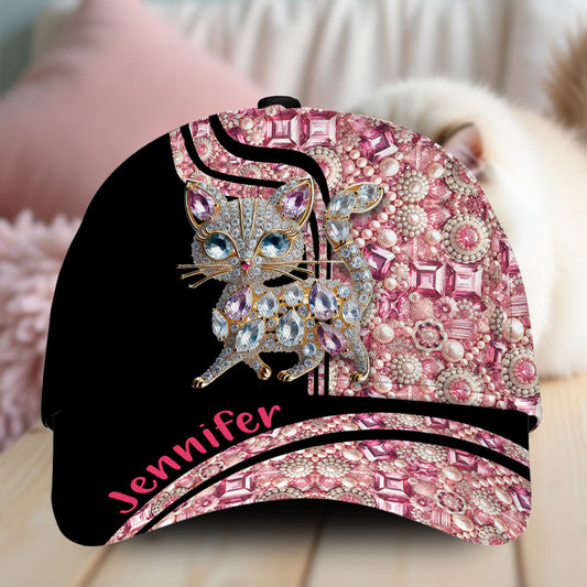 Just A Girl Who Loves Cats - Personalized Cat Classic Cap