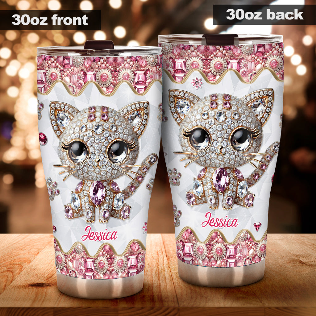 Love Cats - Personalized Cat Tumbler