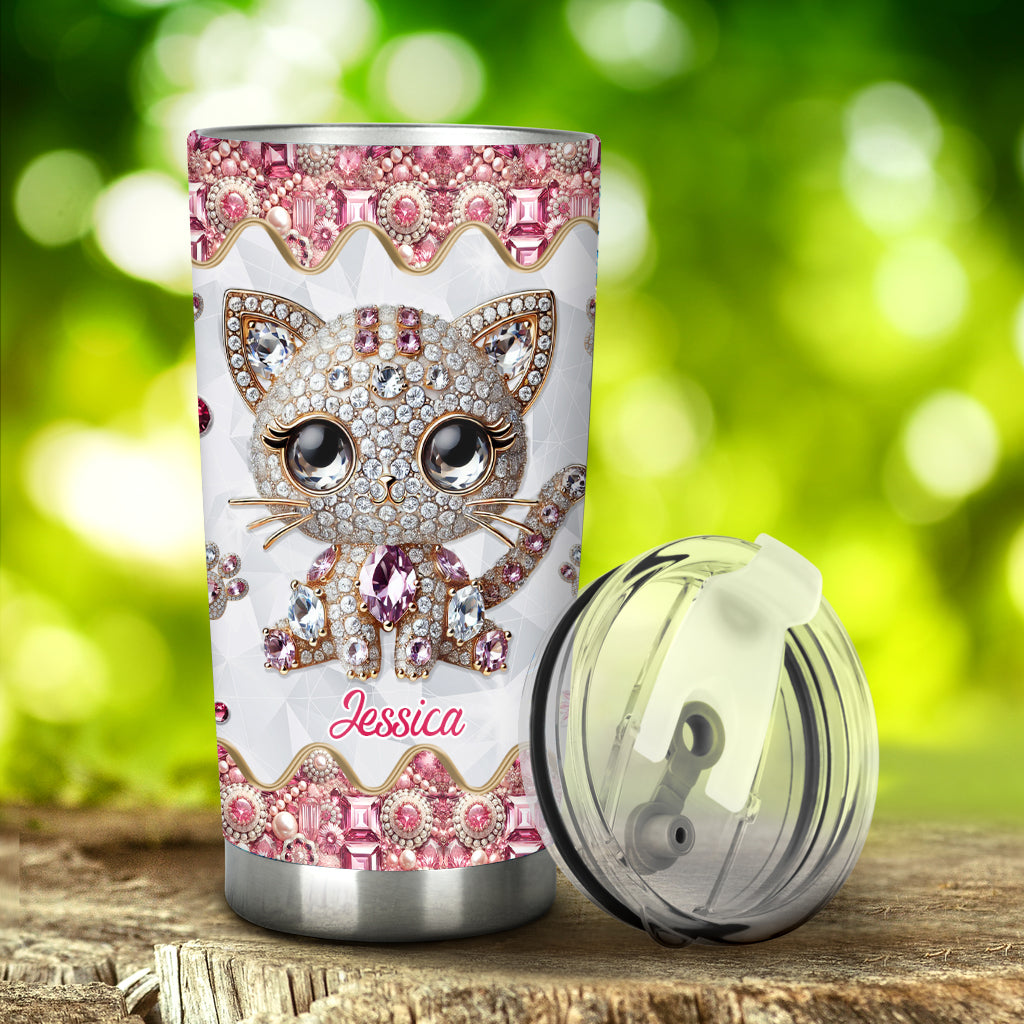 Love Cats - Personalized Cat Tumbler