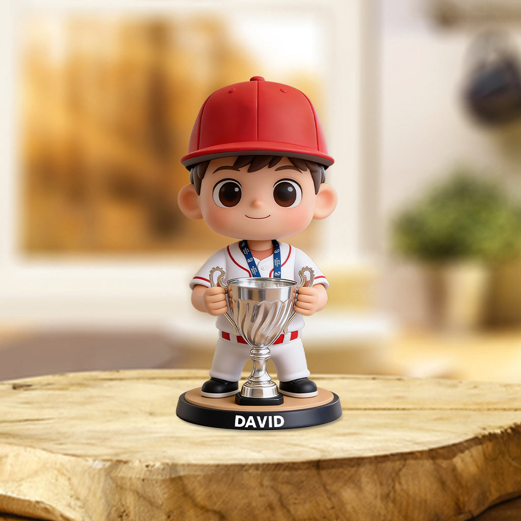 Trophy Moments - Personalized Baseball Custom Shaped Acrylic Plaque