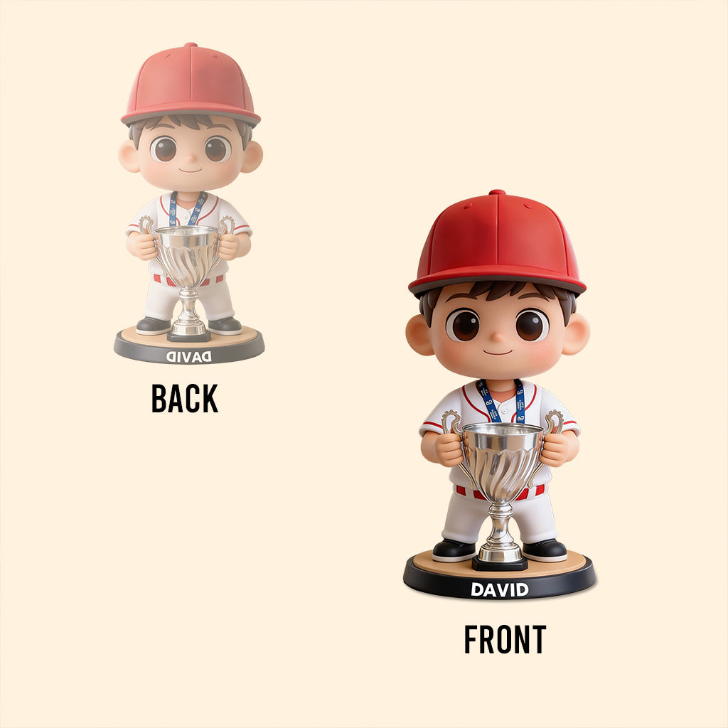 Trophy Moments - Personalized Baseball Custom Shaped Acrylic Plaque