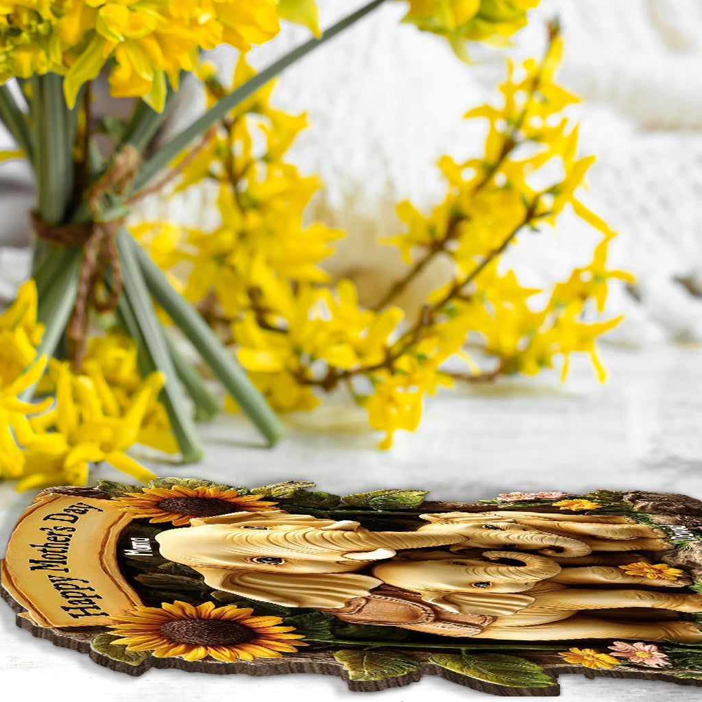 Happy Mother's Day - Personalized Mother 1 Layered Big Freestanding