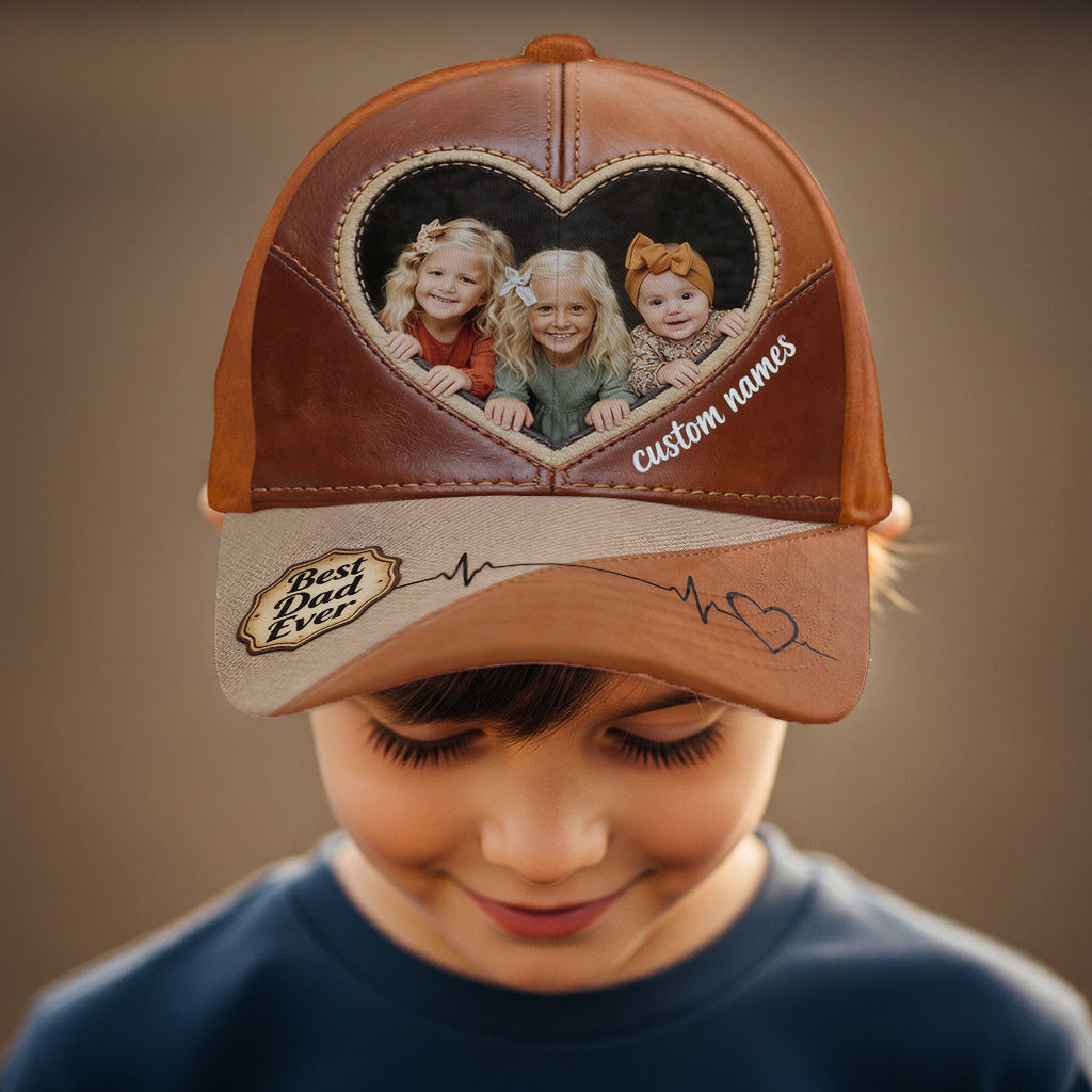 Custom From Any Photo - Personalized Father Classic Cap