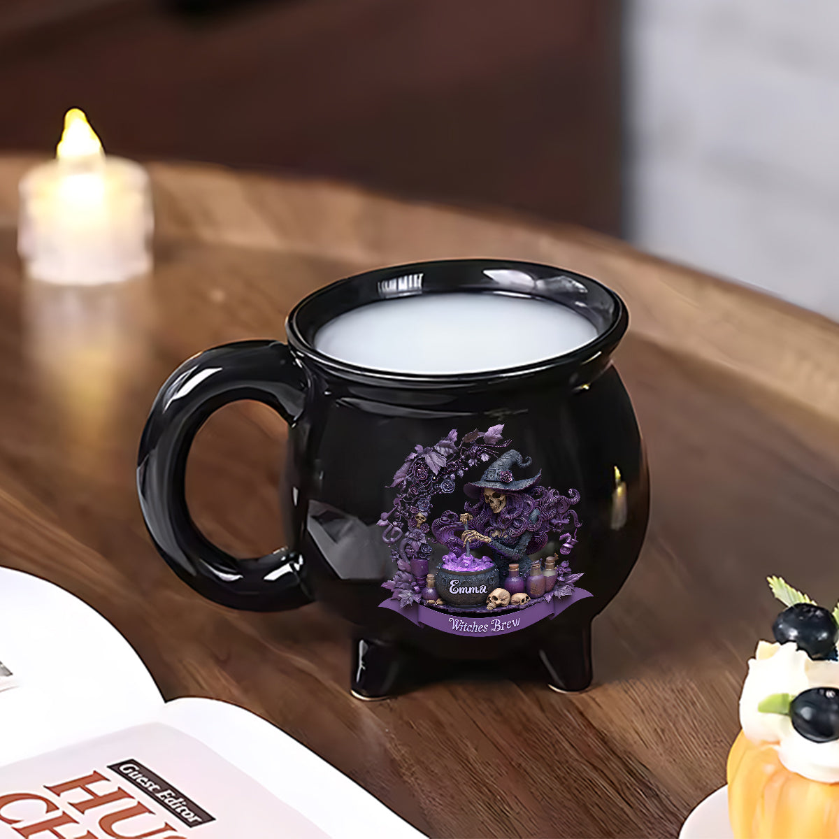 Witches Brew - Personalized Witch Cauldron Mug