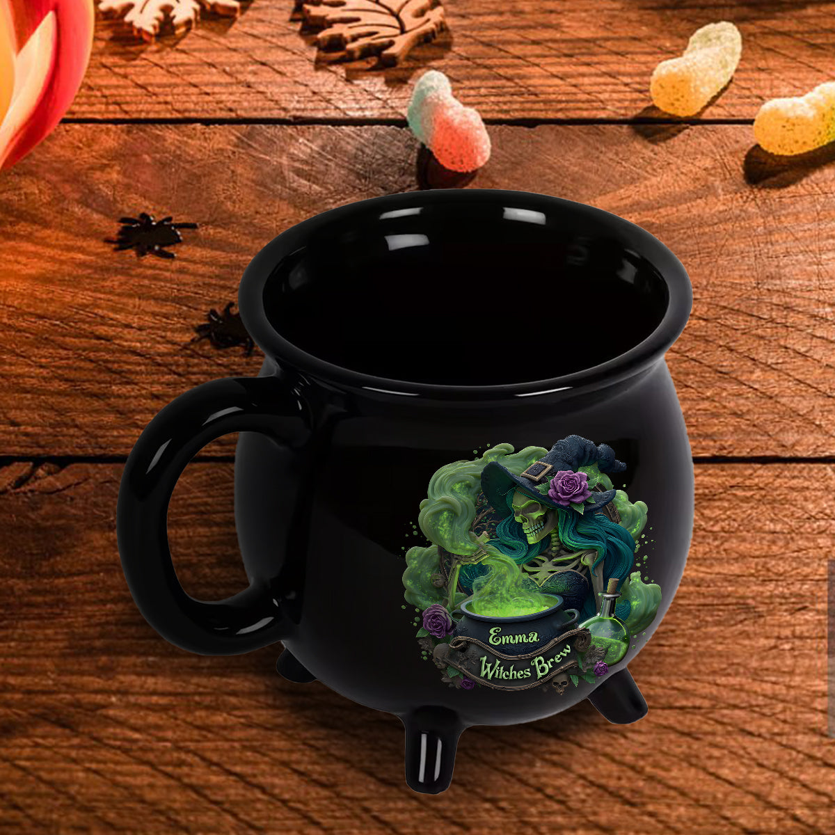 Witches Brew - Personalized Witch Cauldron Mug